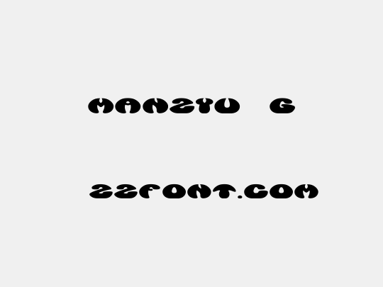 Manzyu__G
