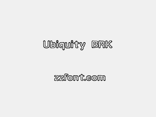 Ubiquity BRK