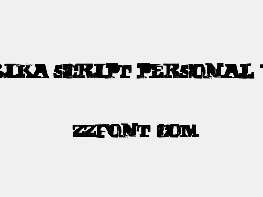 CUBIKA SCRIPT Personal Use