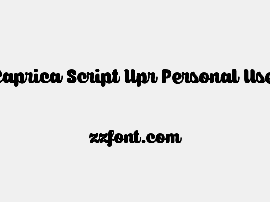 Caprica Script Upr Personal Use