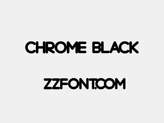 Chrome Black