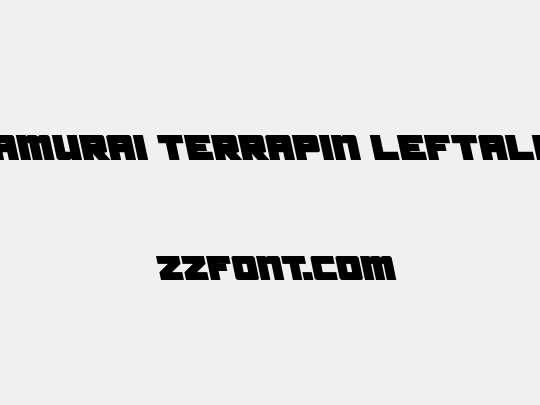 Samurai Terrapin Leftalic