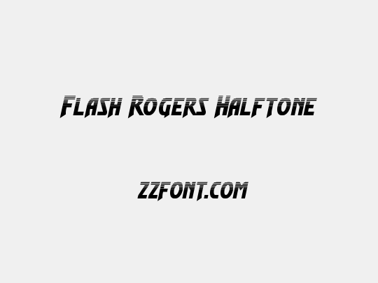 Flash Rogers Halftone