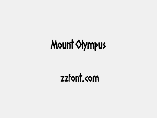 Mount Olympus
