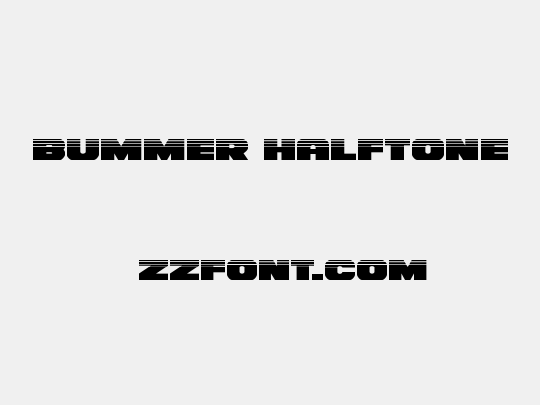 Bummer Halftone