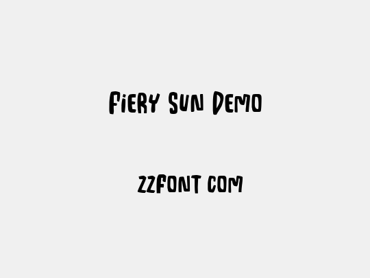 Fiery Sun Demo