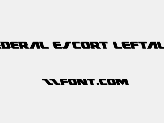 Federal Escort Leftalic