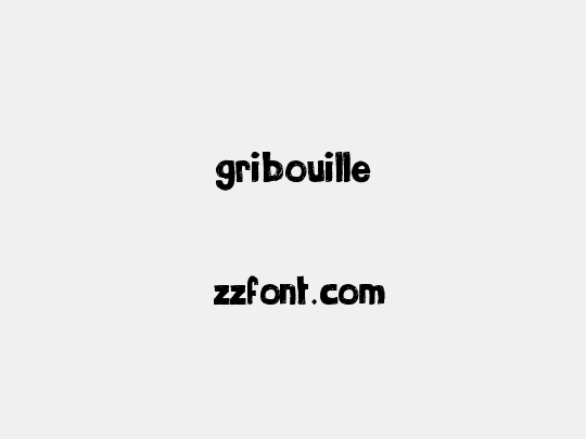 Gribouille