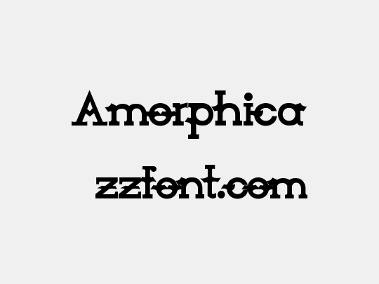 Amorphica