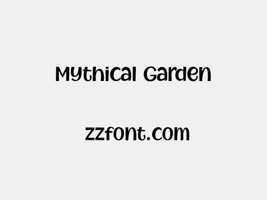 Mythical Garden