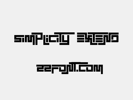 Simplicity Extend