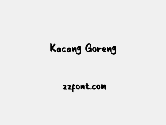 Kacang Goreng