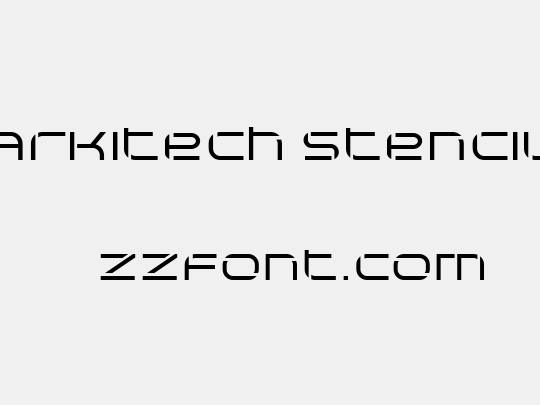 Arkitech Stencil