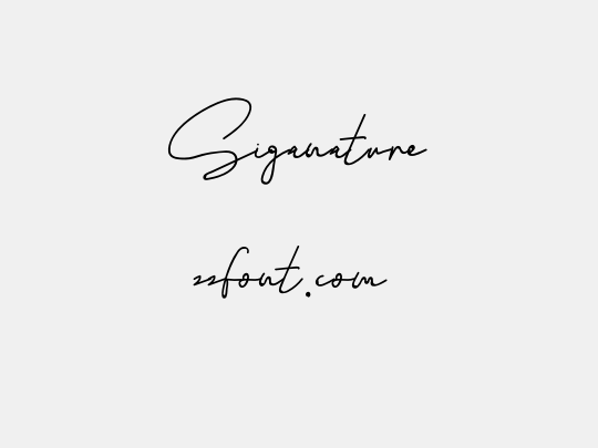 Siganature