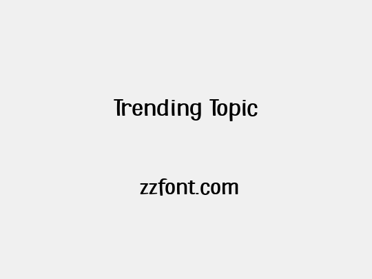 Trending Topic