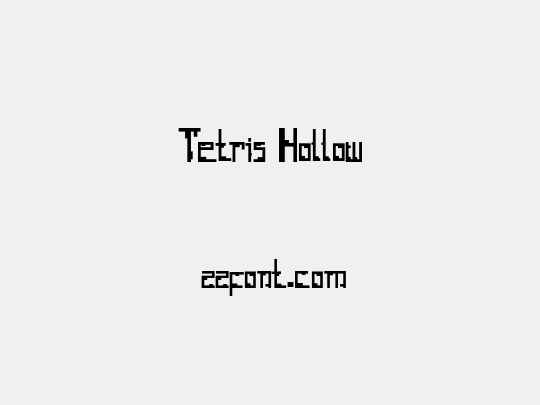 Tetris Hollow