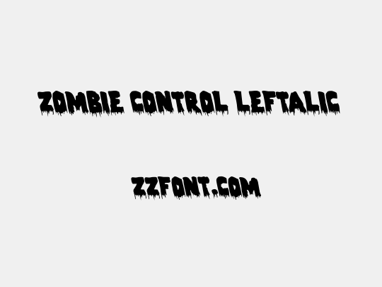 Zombie Control Leftalic