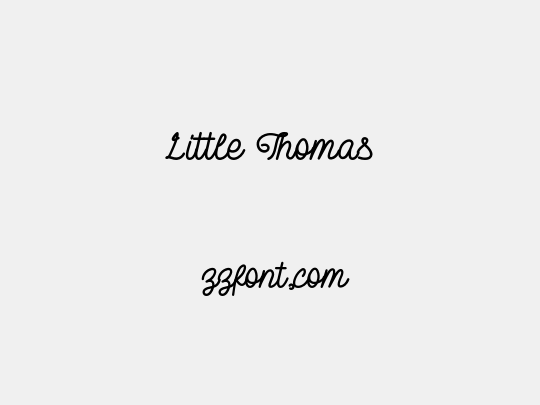 Little Thomas