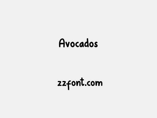 Avocados
