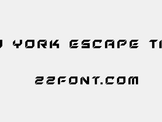 New York Escape Title