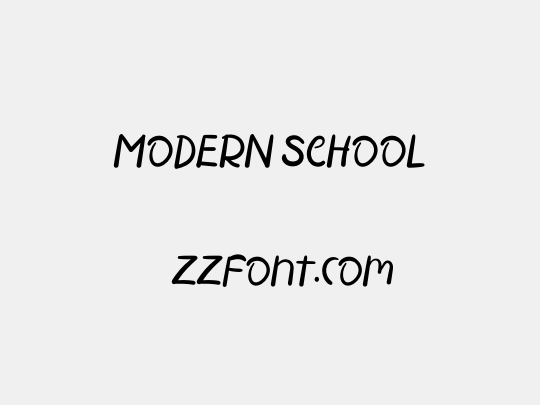 MODERN SCHOOL