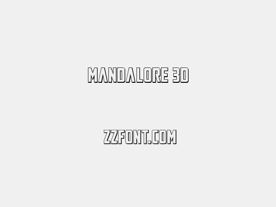 Mandalore 3D