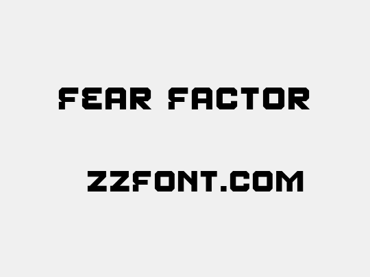 Fear Factor