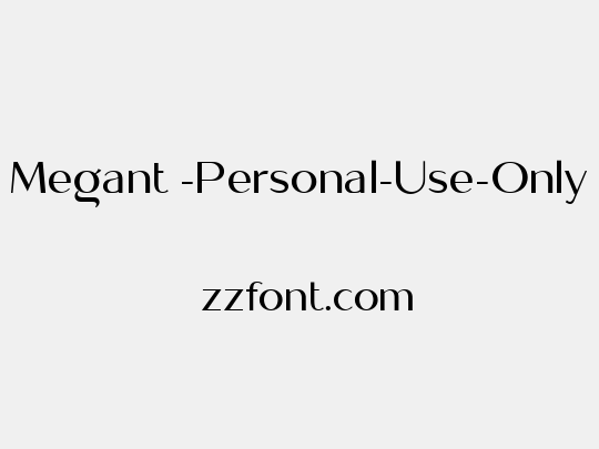 MegantÈ-Personal-Use-Only