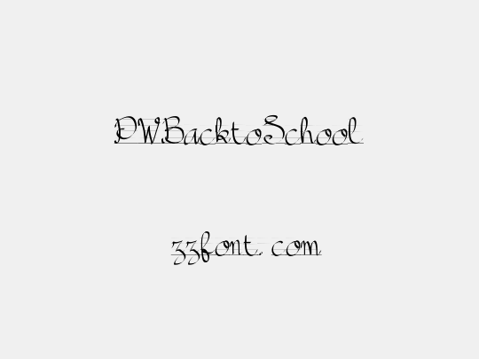 PWBacktoSchool