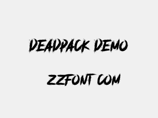 deadpack demo