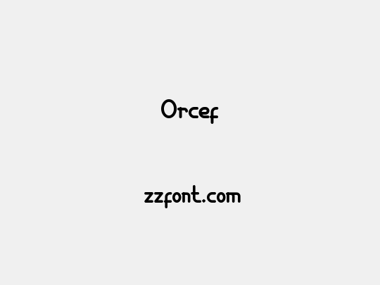 Orcef