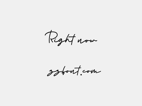 Right now