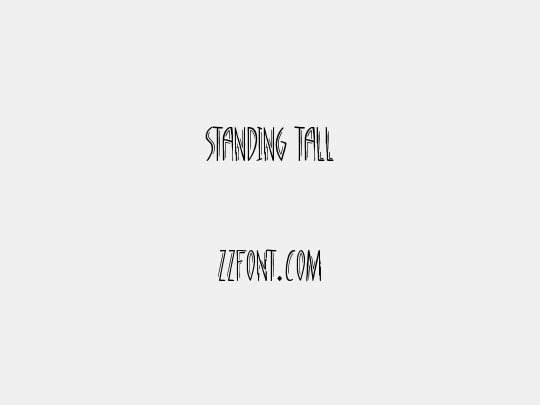 Standing Tall