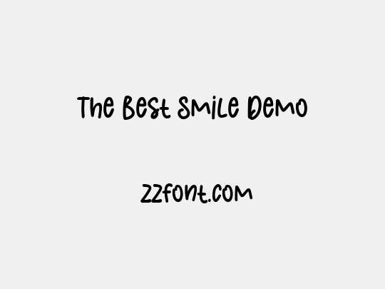 The Best Smile Demo