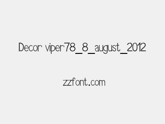 Decor viper78_8_august_2012