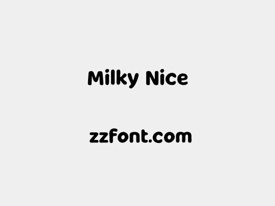 Milky Nice