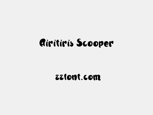 Airitiris Scooper