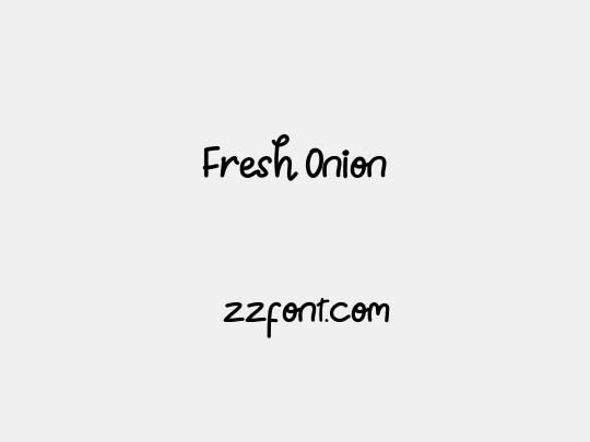 Fresh Onion