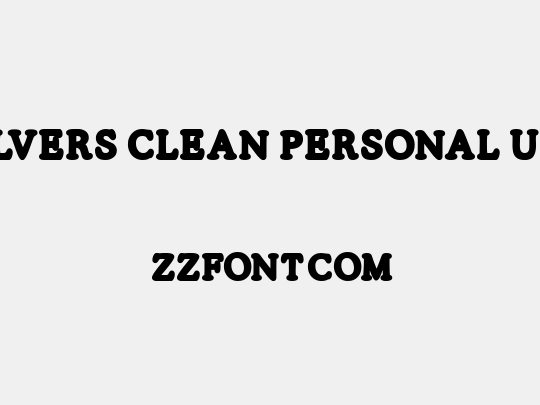 SILVERS CLEAN PERSONAL USE
