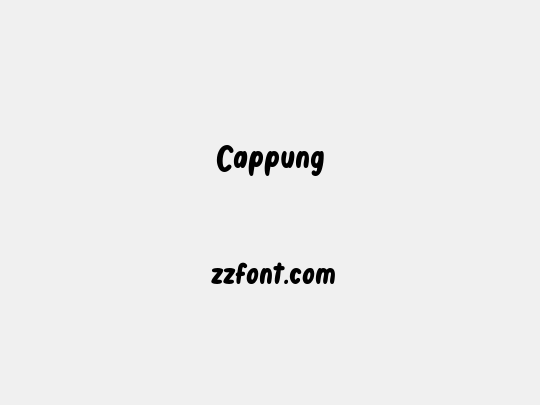 Cappung