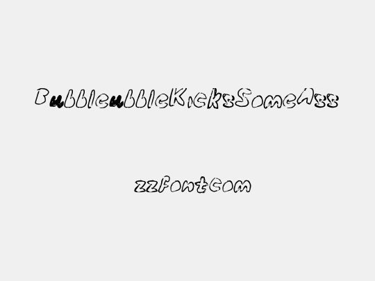 BubbleubbleKicksSomeAss