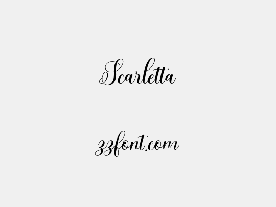 Scarletta