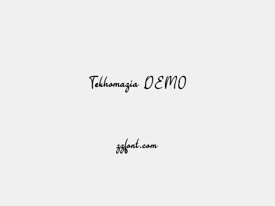 Tekhomazia DEMO