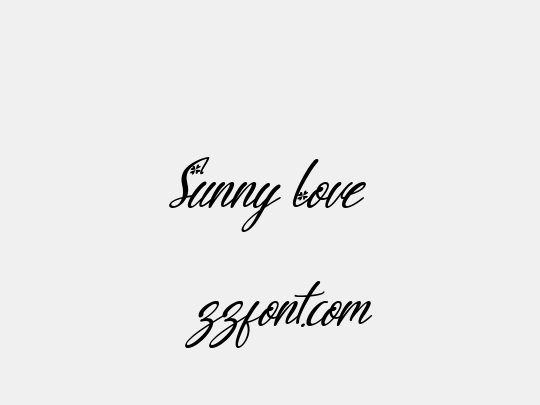 Sunny Love
