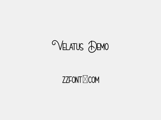 Velatus Demo