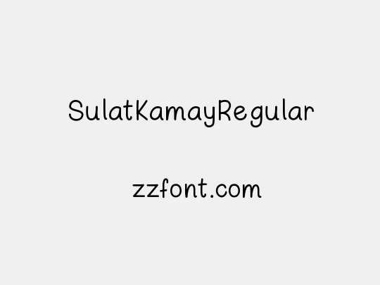 SulatKamayRegular