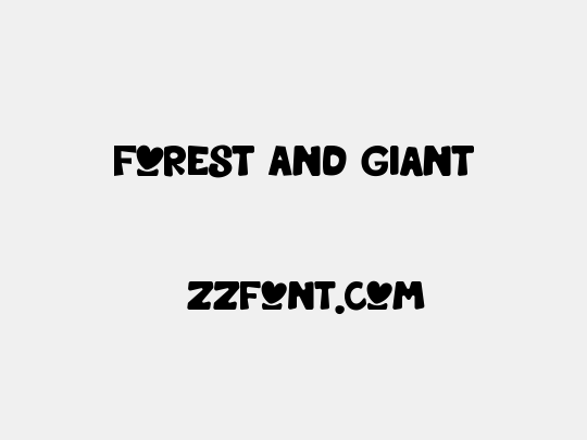 Forest And Giant
