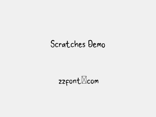 Scratches Demo