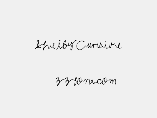 ShelbyCursive