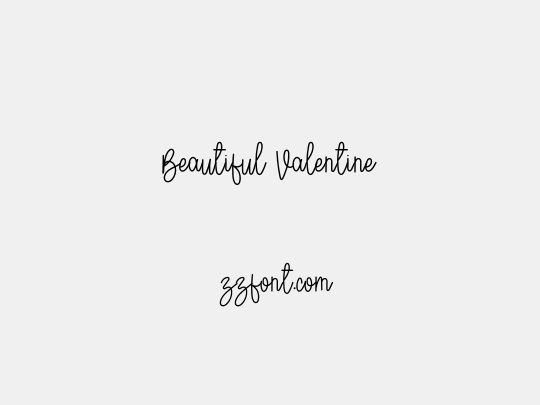 Beautiful Valentine